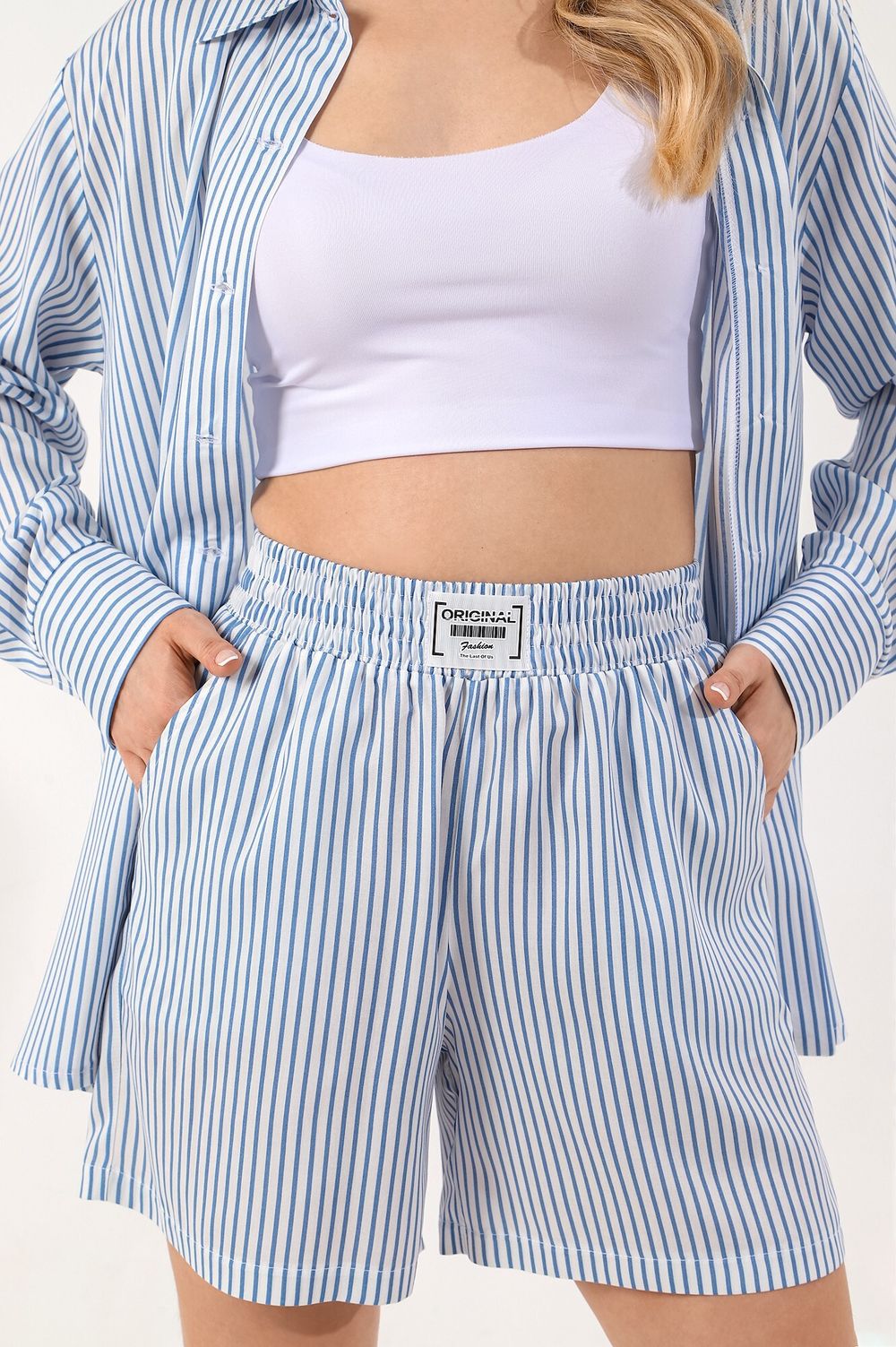 Костюм Тропический рай-1 Виотекс ГОЛУБОЙ