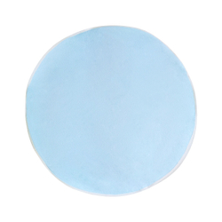 Набор постельных принадлежностей для круглой кроватки (d=75 см), голубой