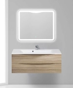 Тумба с раковиной Belbagno MARINO 120 подвесная Rovere Bianco