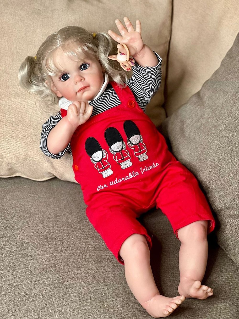 Кукла Реборн мягконабивная 60см в пакете (FA-232)