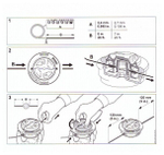 Головка триммерная STIHL AutoCut C26-2, для FS 55-FS 250 и других, 2.4 мм, 3м ОРИГИНАЛ