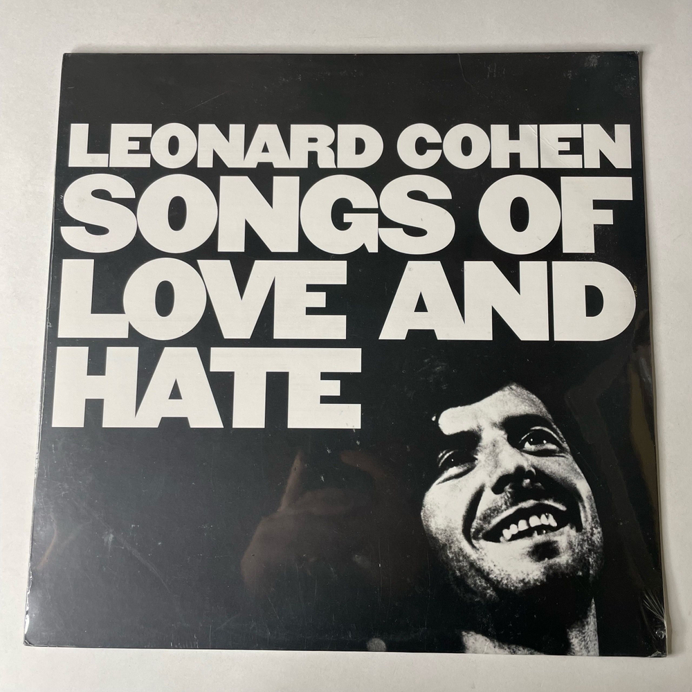 Винтажная виниловая пластинка LP Leonard Cohen Songs Of Love And Hate (EU 2021) (Запечатана)
