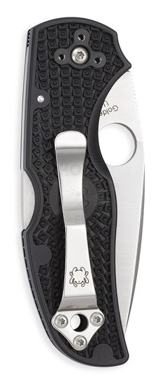 Складной нож Spyderco Native 5 Black 41PSBK5 c клинком из стали CPM-S35VN, рукоять FRN