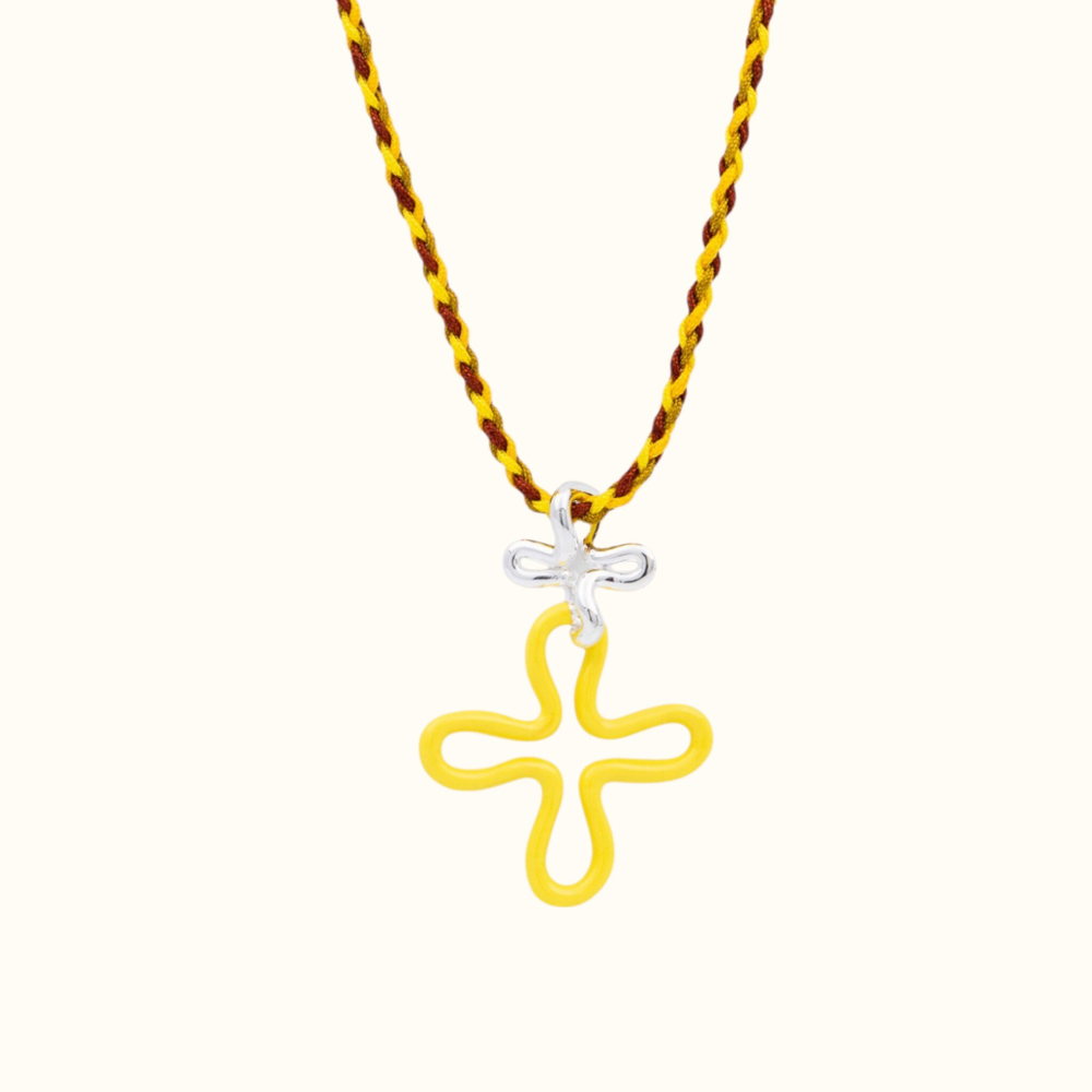 Колье Outline Yellow