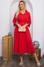 Платье с поясом Доминанта НЬЮ (алое) П14614-16М LT Collection