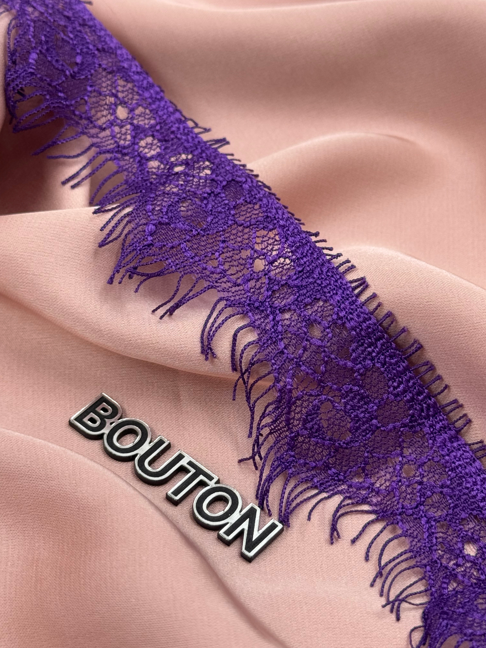 Кружево Фиолетовое 1 35 мм