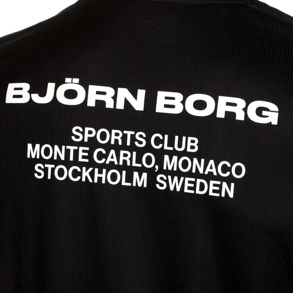 Мужское теннисное поло Björn Borg ACE Light T-Shirt Men - Black