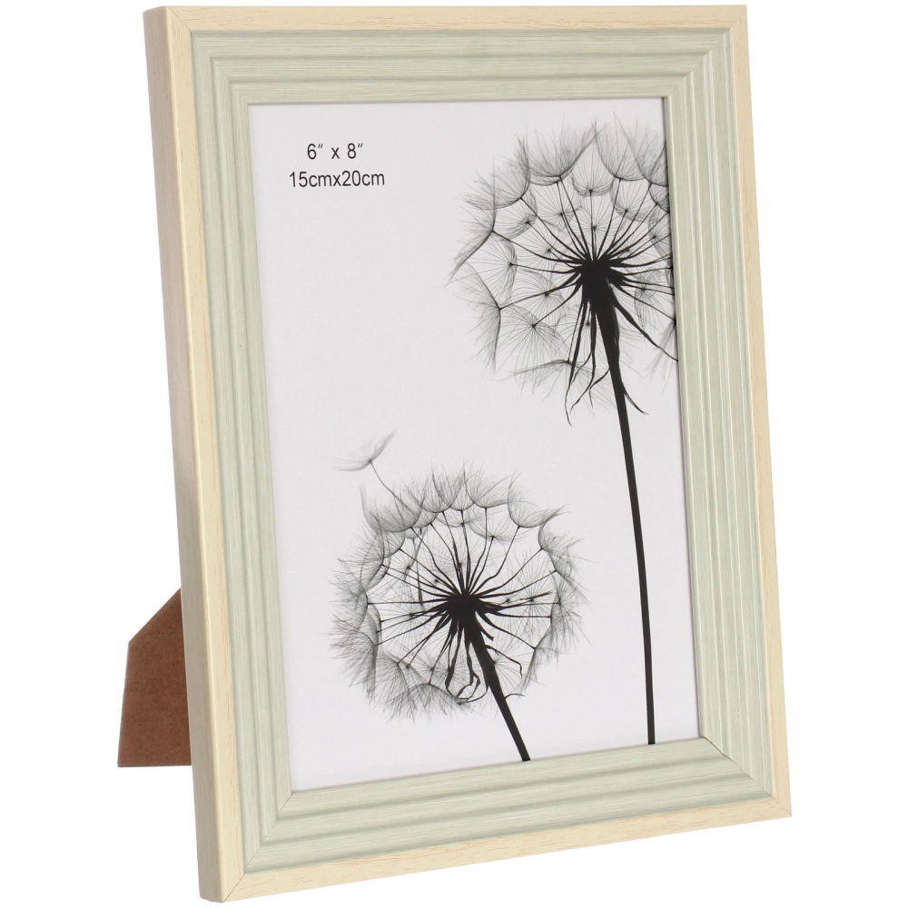 Фоторамка 15*20см «Вена» зелёная дымка, пластик