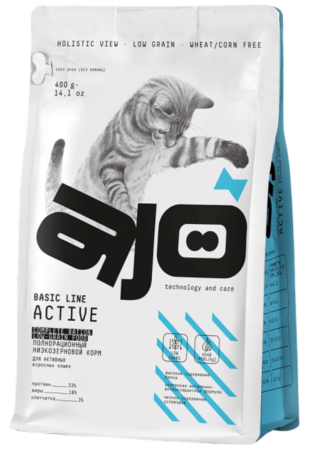 AJO Adult с Индейкой 400гр.