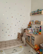 Стикеры НЕРОВНЫЙ ГОРОШЕК разноцветный