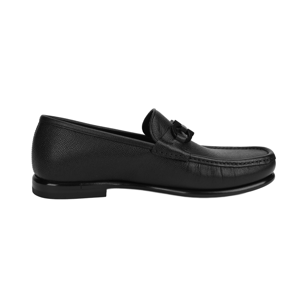 FERRAGAMO Crown Collection Men"s Casual Shoes Men"s Black