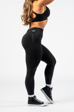 Леггинсы High Waisted Push-Up Leggings TOTALLY SEAMLESS 303 Черные