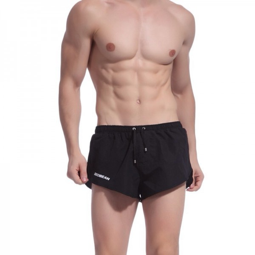 Мужские шорты купальные  черные Seobean Shorts Black