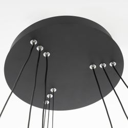 Citilux Дуэт CL719681 LED Люстра подвесная с пультом Чёрная