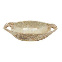 Блюдо овальное 24*12,5 см h5,5 см 210 мл Pearl Sea Stone с ручками Frutti di Mare P.L. [4]