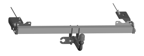 Фаркоп WESO 7627-A ТСУ на Geely Okavango 2023-