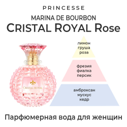 Marina de Bourbon Cristal Royal Rose — парфюмерная вода для женщин.
