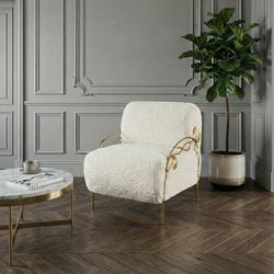 Кресло Нимфея Молоко Айвори