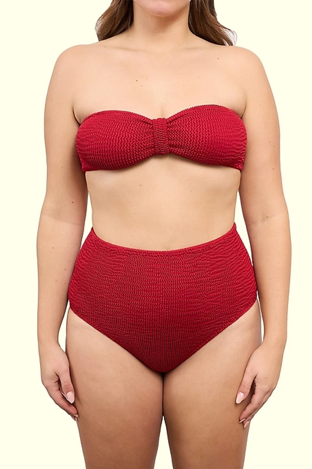 Трусы купальные красный