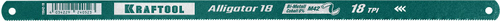 KRAFTOOL Alligator-18, 18 TPI, 300 мм, биметаллическое гибкое полотно по металлу (15942-18-1)