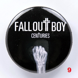 Значок Fall Out Boy 36 мм ( в ассортименте )