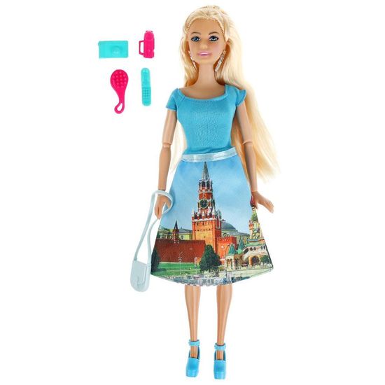 Кукла 29 см София путешествие в москву, в комплекте акс КАРАПУЗ