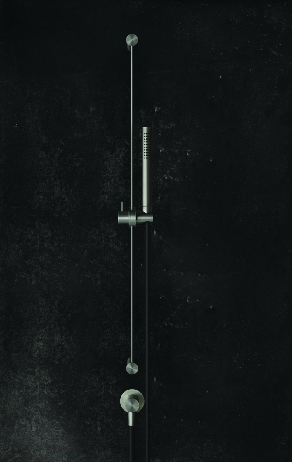 Штанга Gessi 316, настенная, с душевой лейкой h828, цвет Copper Brushed PVD