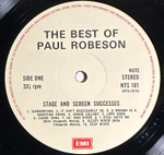 Paul Robeson - The Best Of Paul Robeson (Англия 1979г.)