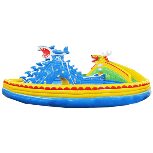 Аквапарк «Погоня на акулах», 22×22×8 м