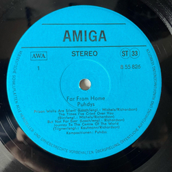 Винтажная виниловая пластинка LP Puhdys Пудис Far From Home (ГДР 1981)