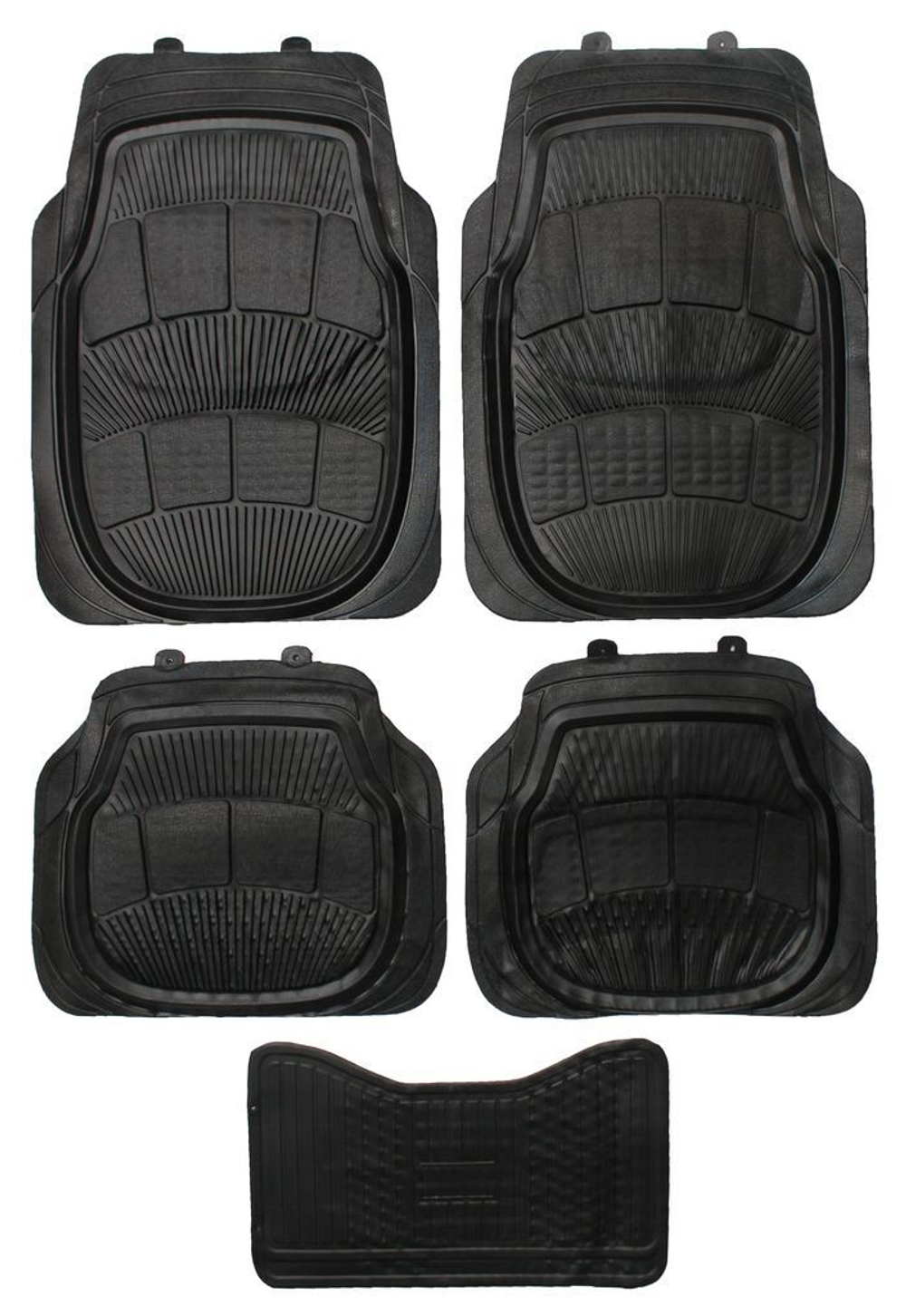 Ковры глубокие №3006 black 5пр KING !!! АКЦИЯ !!!