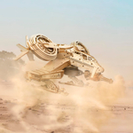 Деревянный конструктор Вертолёт Ночной Беркут (Lemmo)