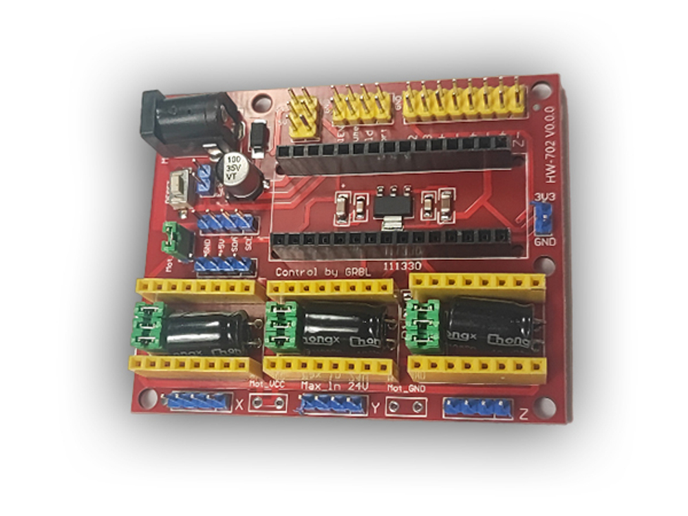 Плата CNC Shield V4 для Arduino Nano