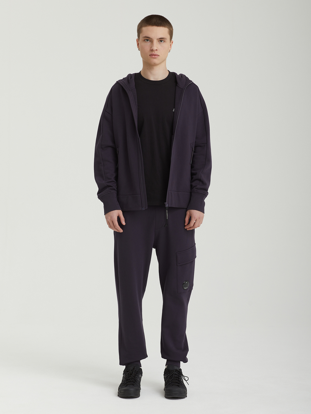 Мужская Толстовка Open In Diagonal Raised Fleece