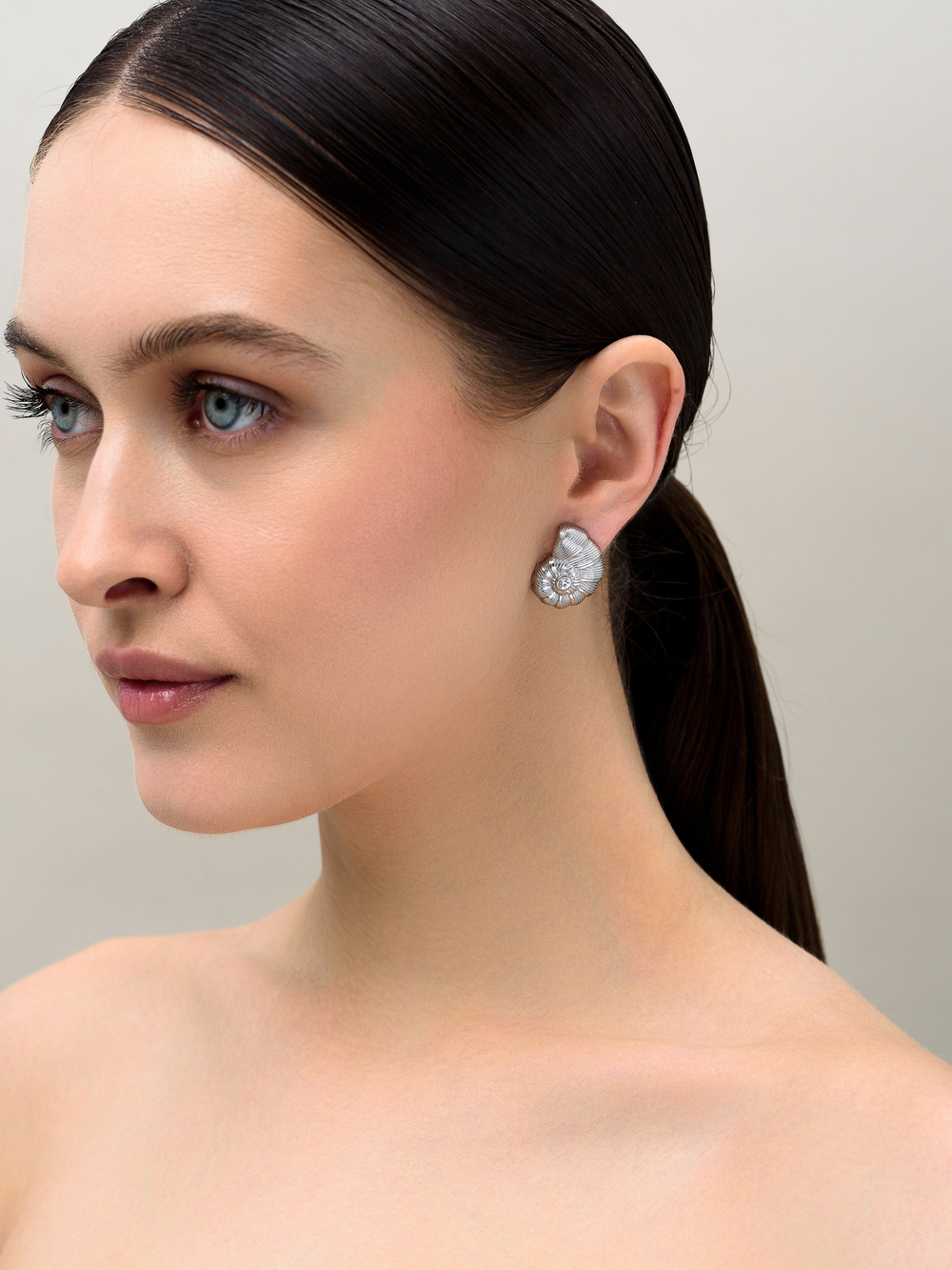 Серьги "Shell mini" Silver