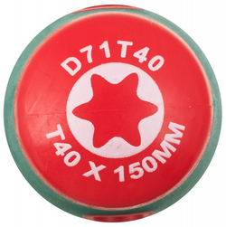 D71T40 Отвертка стержневая TORX® ANTI-SLIP GRIP, T40х150