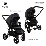 Детская коляска Tutis Nanni 7 2 в 1 1532060 Obsidian