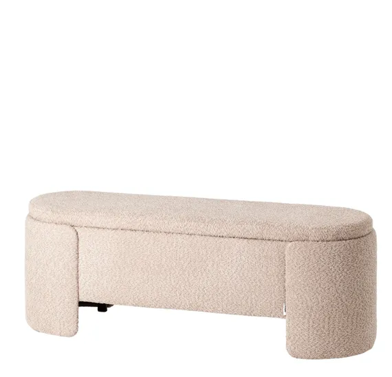 Банкетка Taks с местом для хранения букле капучино