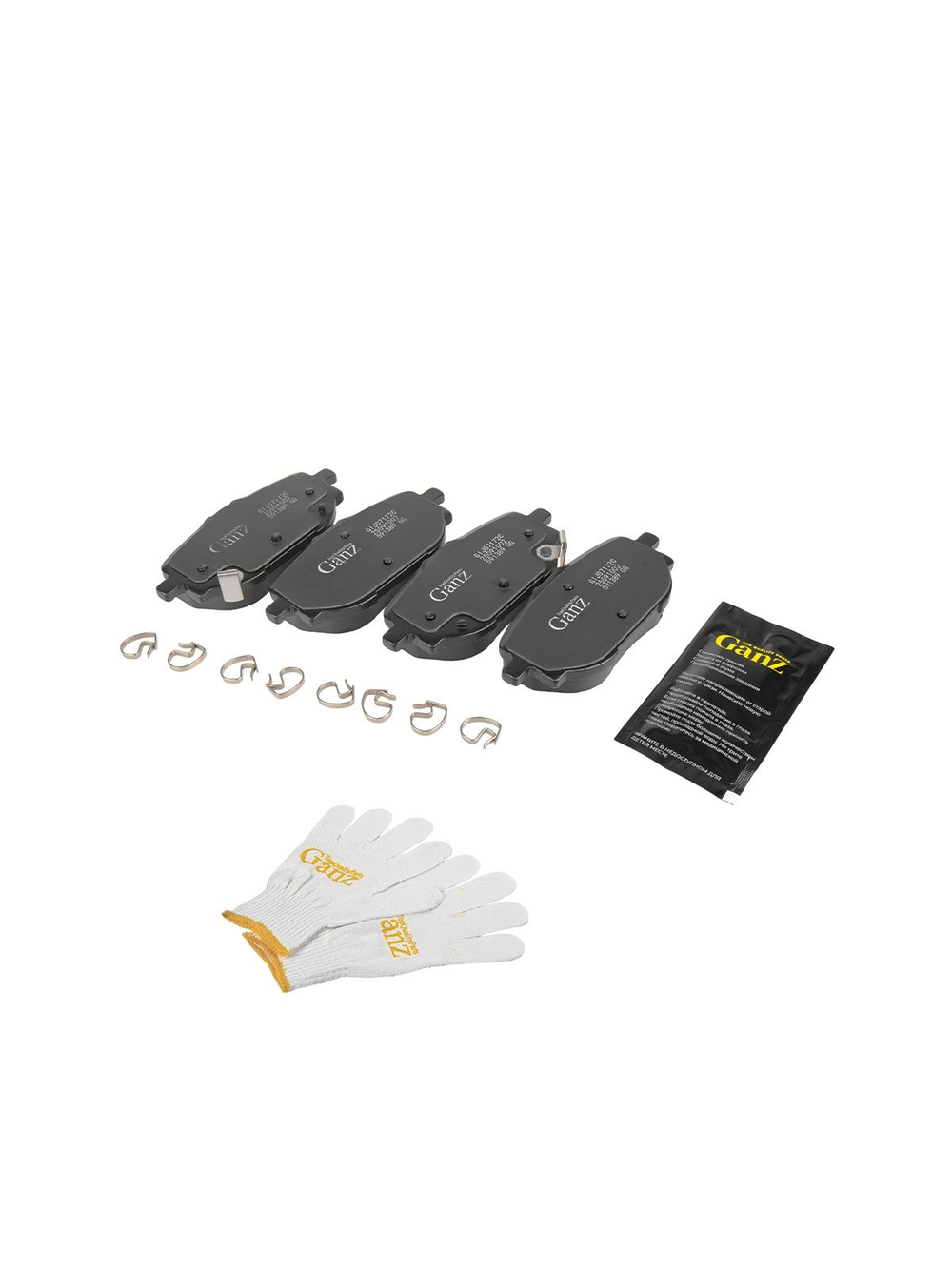 Колодки задние PRO-Line Ceramic Geely ATLAS NEW FX11-J1 GANZ GIJ07172C