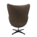 Кресло EGG STYLE CHAIR латте, искусственная замша FR 0647