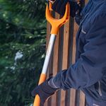 ЛОПАТА СНЕГ. "SNOW LIGHT" 355*445 ММ АЛЮМ. ЧЕРЕНОК, РУЧКА, АЛЮМ. ПЛАСТИНА (1) "PLANTIC"