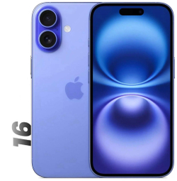 Смартфон Apple iPhone 16 128 ГБ («Ультрамарин» | Ultramarine)