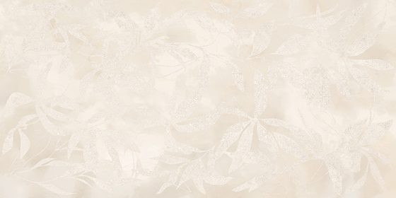 60x120 ArtWall Цветы Слоновая Кость Матовый Ректификат