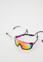 Спортивные очки с диоптриями GOG Annapurna / Matt Neon Pink-Black / Polarized Red Lens