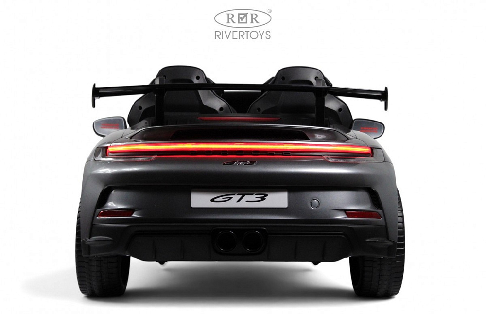Детский электромобиль RiverToys Porsche 911 GT3 Y911YY Y911YY-GREY-GLANEC/серый глянец