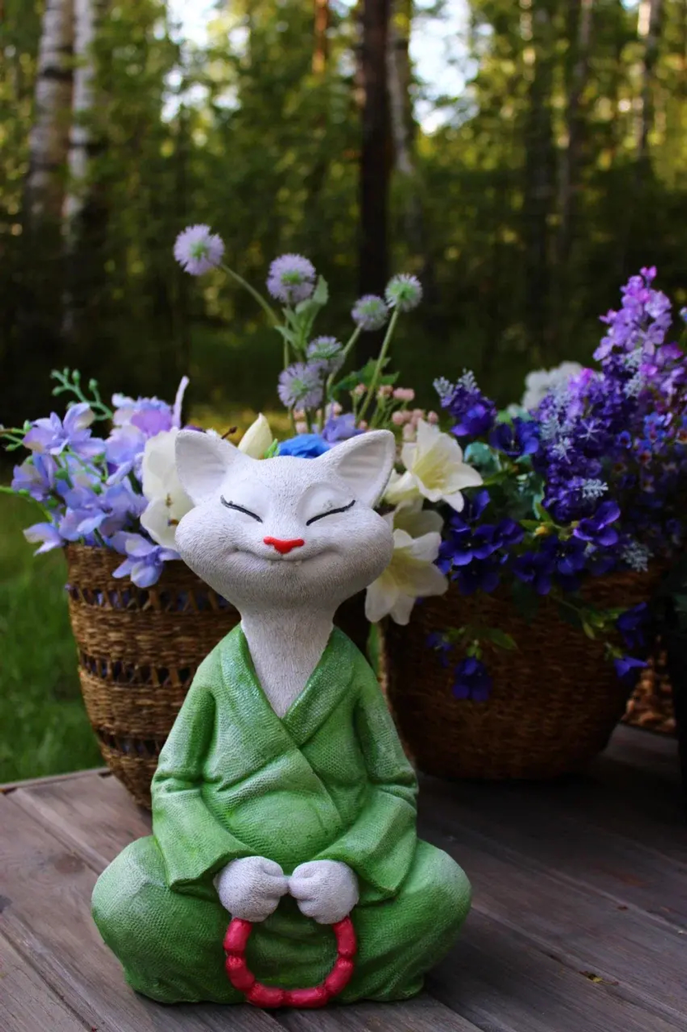 Садовая фигура "Кот Кол Ба Сан Закупка М47 апрель-май 2026