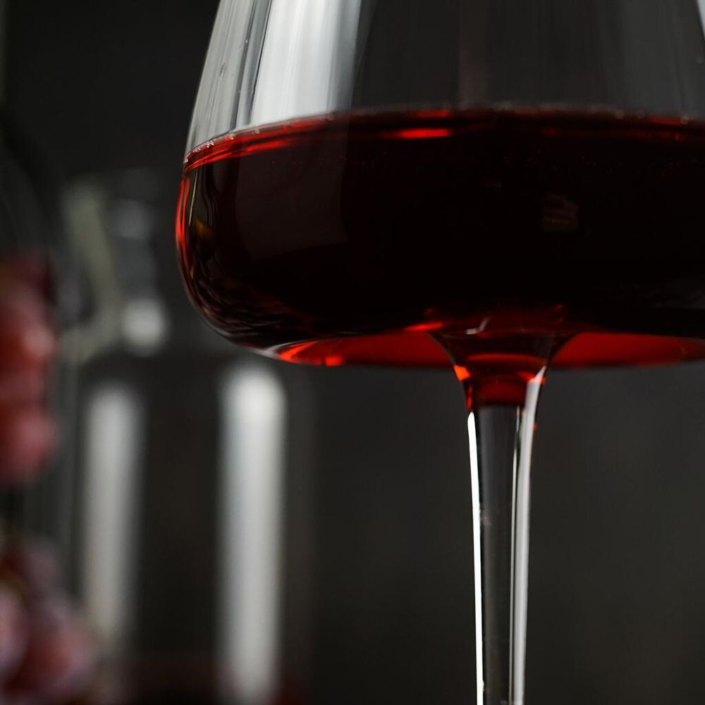 Бокал для вина 550 мл "Zie Optical" d 6,2 см h28 см оптические грани P.L. - BarWare [4]