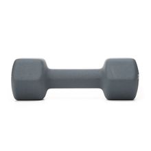 Гантель TORRES 4 кг, PL522504, металл в неопреновой оболочке, форма шестигранник, серый