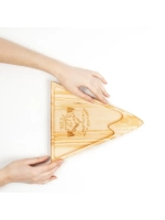 Менажница "Горы" из древесины кедра