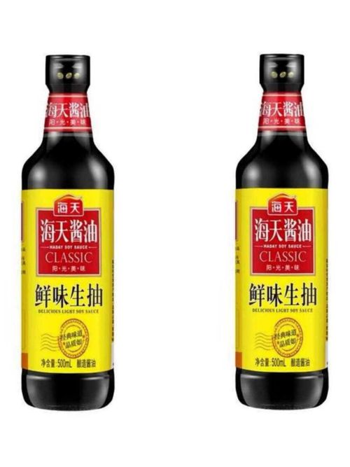 Соевый соус светлый Haday Delicious Деликатесный 500 мл, 2 шт